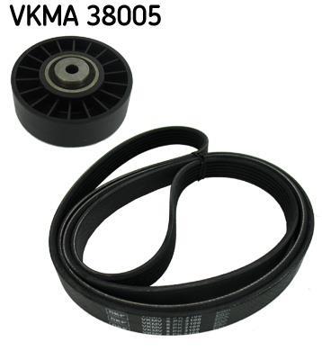 Kit de correias trapezoidais estriadas SKF ref. VKMA 38005